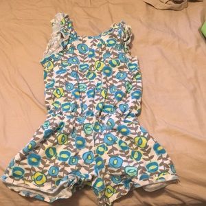 Old navy girls flower romper